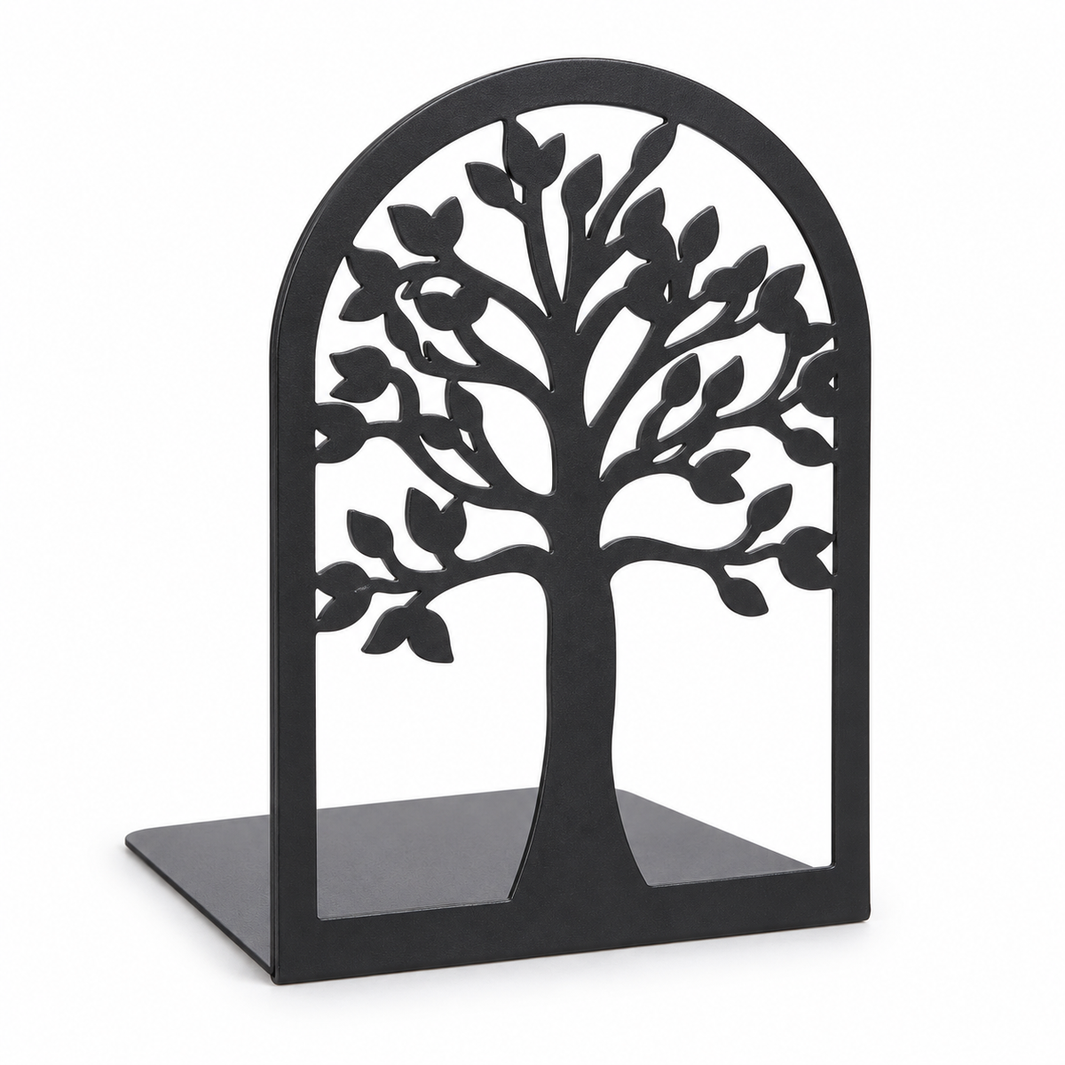 Black Tree Cutout Bookend Set