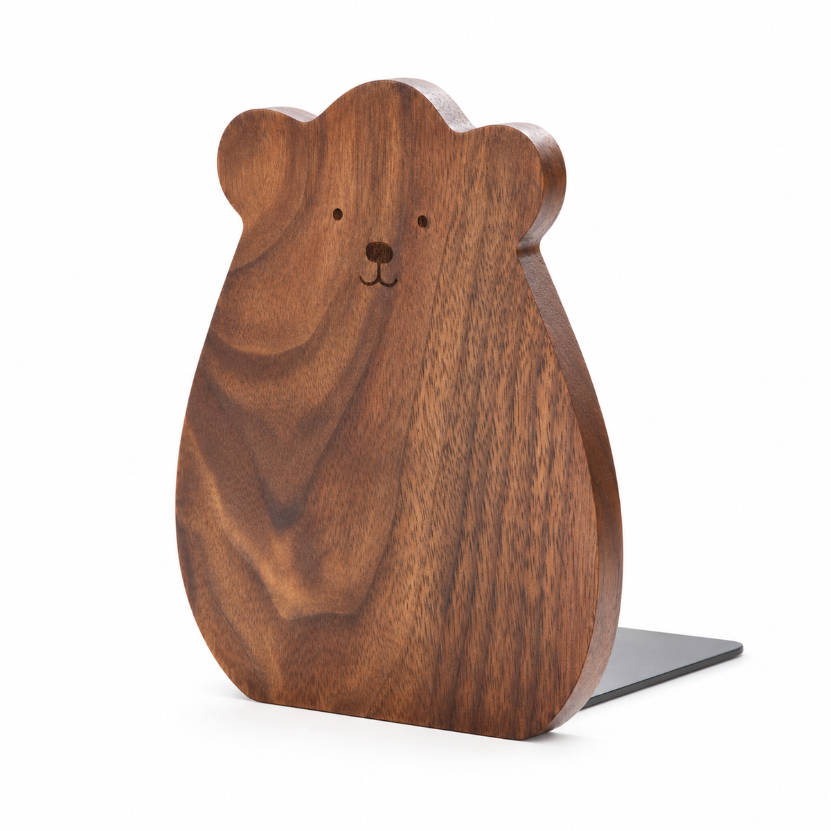 Black Walnut Bear Bookend